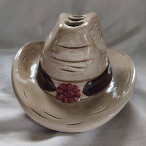Vintage 1992 Donisa Cowboy Hat Toothbrush Holder